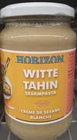 Mängden socker i Horizon Tahin