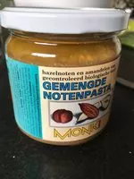 Mängden socker i Gemengde Notenpasta