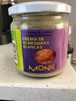 Mängden socker i Crema de almendras blancas