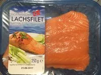 Mängden socker i Norwegisches Lachsfilet mit Haut