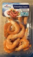 Mängden socker i Crevettes roses