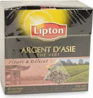 Mängden socker i Bte 20ST the Argent D'asie Lipton