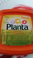 Mängden socker i Margarine Planta