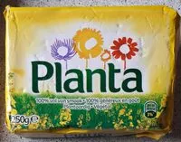Mängden socker i Planta Margarine