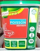 Mängden socker i KNORR Essentiel Fumet de Poisson déshydraté 750g jusqu'à 100L