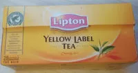 Mängden socker i Yellow Label Tea