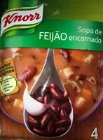 Mängden socker i Sopa de Feijão encarnado