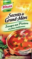 Mängden socker i Secrets de Grand-Mère Soupe au pistou et pâtes italiennes