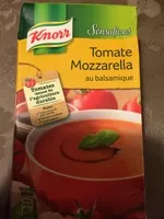 Mängden socker i Soupe tomate mozzarella