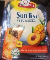 Mängden socker i Sun tea Pêche & Mangue Exotique