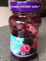 Mängden socker i Confiture Fruits De La Foret 325 g