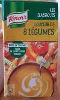 Mängden socker i Douceur de 8 légumes