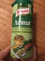 Mängden socker i Aromat Sprinkler Green Herbs 88G