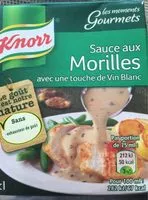 Mängden socker i Sauce au Morilles