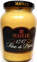 Mängden socker i Moutarde fine de Dijon