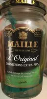 Mängden socker i maille extra fine gurken