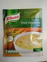 Mängden socker i Crofter's Thick Vegitable Soup Mix