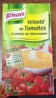 Mängden socker i Veloute de tomates et pointe de mascarpone
