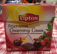 Mängden socker i Lipton Charming Cassis 20x2 gr, 1 Boîte