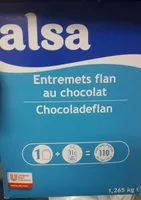 Mängden socker i Entremet Déshydraté Pour Flan Au Chocolat