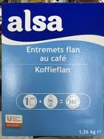 Mängden socker i Entremets flan au café