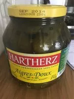 Mängden socker i Cornichons aigres doux