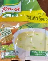 Mängden socker i Leek of potato soup