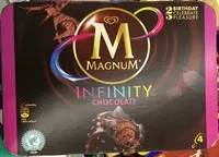 Mängden socker i Magnum Infinity Chocolate