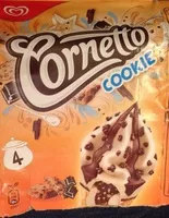 Mängden socker i Cornetto Cookie