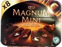 Mängden socker i Magnum Batonnet Glace Double Caramel Double Chocolat x8 480ml