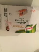 Mängden socker i Knorr Bouillon de Légumes en pâte 850g Jusqu'à 42L