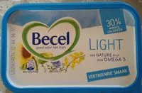 Mängden socker i Becel Light