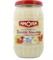 Mängden socker i Amora Mayonnaise Recette Fouettée Bocal 465g