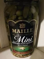 Mängden socker i Mini Cornichons Petits Croquants