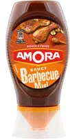 Mängden socker i Amora Sauce Barbecue Miel Flacon Souple 282g