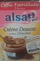 Mängden socker i Creme dessert au bon chocolat