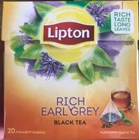 Mängden socker i Rich earl grey black tea