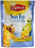Mängden socker i Lipton Sun Tea, Lemon And Lime