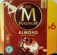 Mängden socker i Magnum Almond-3,69€/1.7.22