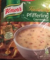 Mängden socker i TüSu - Pfifferling Cremesuppe Feinschmecker