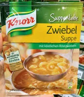 Mängden socker i Zwiebelsuppe