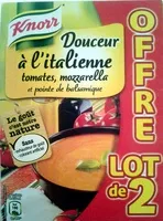 Mängden socker i Douceur à l'Italienne tomates, mozzarella