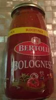 Mängden socker i Bolognese