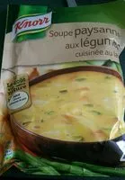 Mängden socker i Soupe Paysanne aux Légumes Cuisinée au Lard