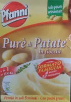 Mängden socker i Purè di patate in fiocchi