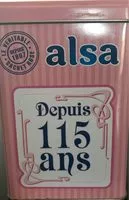 Mängden socker i Alsa coffret 115 ans