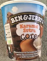 Mängden socker i Jerry's  Karamel Sutra Ice Cream