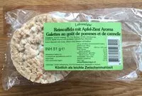 Mängden socker i Galettes au goût de pommes et de cannelle