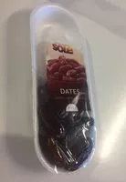 Mängden socker i Dattes