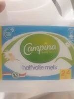 Mängden socker i campina halfvolle melk